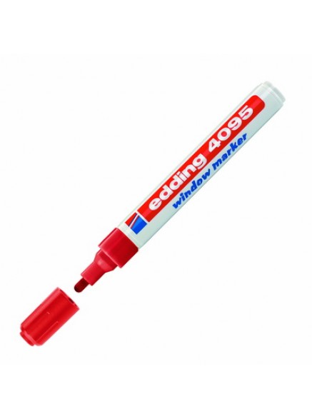 Меловой маркер Edding 2-3мм красный