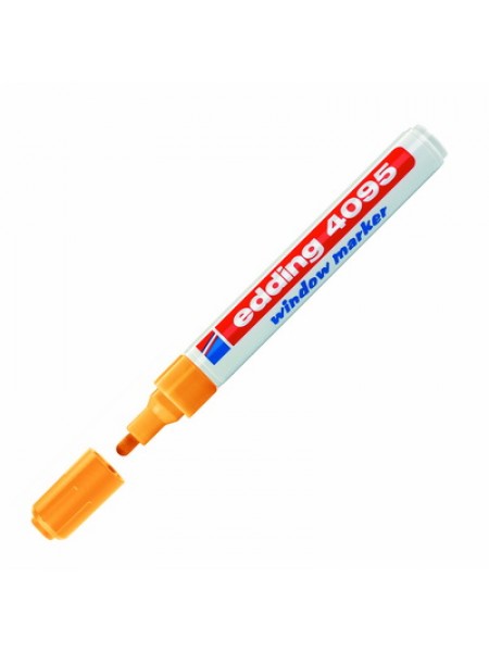 Меловой маркер Edding 2-3мм оранжевый