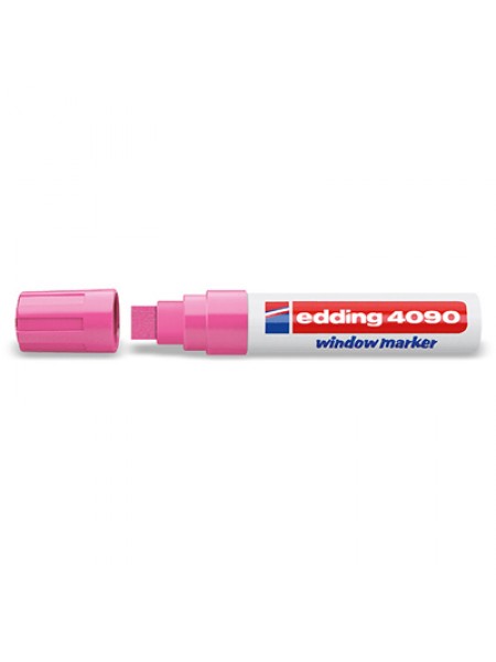 Меловой маркер Edding 4-15мм розовый