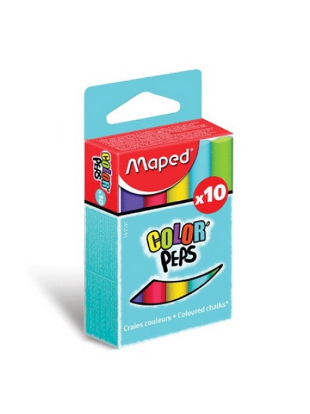 Набор цветных мелков 10шт., Maped ColorPeps