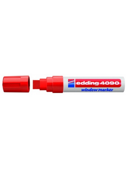 Меловой маркер Edding 4-15 мм красный
