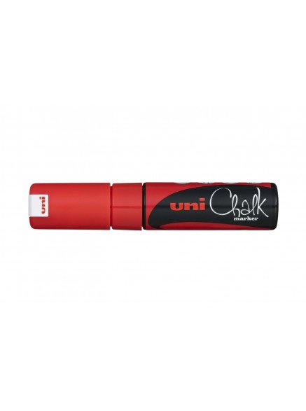 Маркер меловой Uni Chalk (8мм) Красный