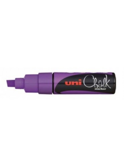 Маркер меловой Uni Chalk (8мм) Фиолетовый
